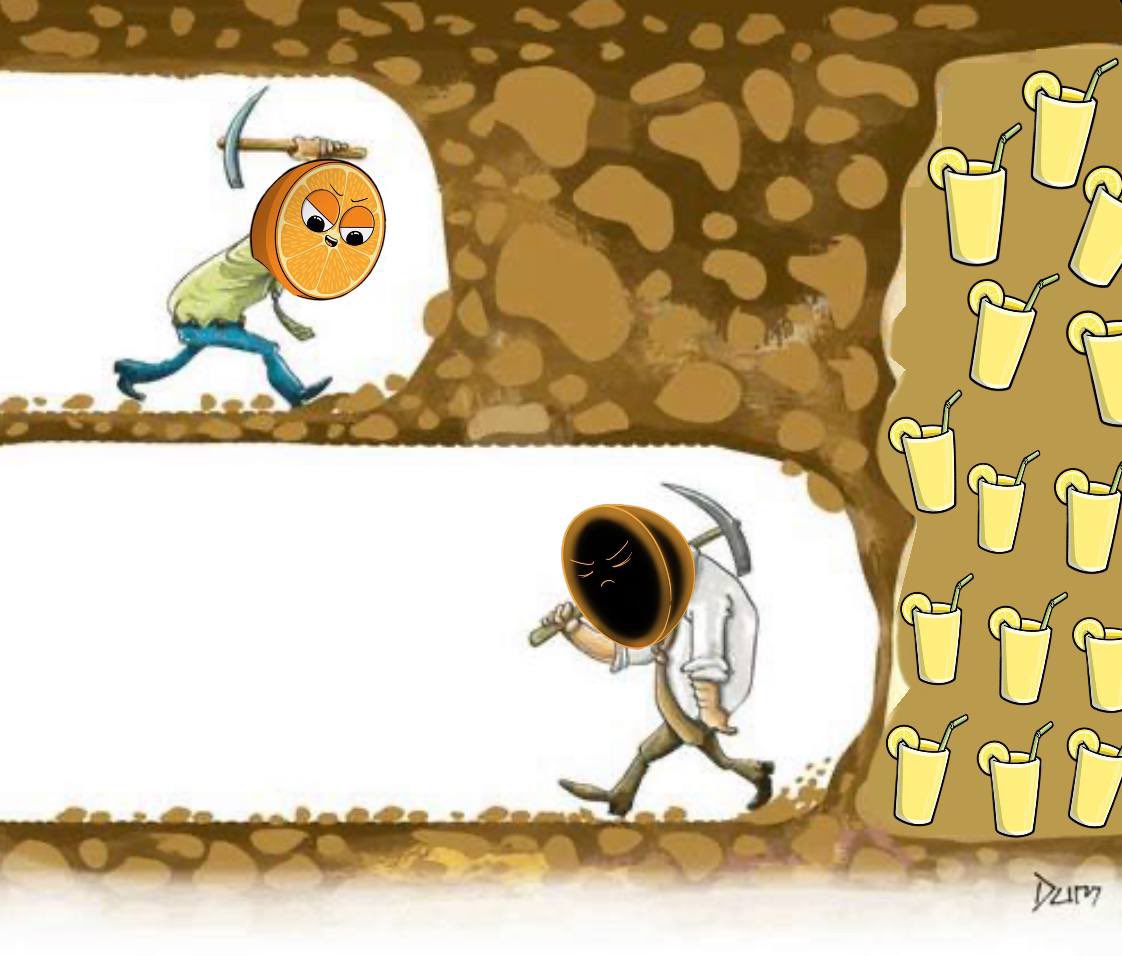 Join a community that has an artist pumping out memes and members who are constantly working for their bags. Then  just $HODL and work for yours. 
Great core already built at 
Half Orange Drinking Lemonade🍊🫡

J9SXKctbZVws65vjBHL91mqStzq5an1xZxdi6a4h853o