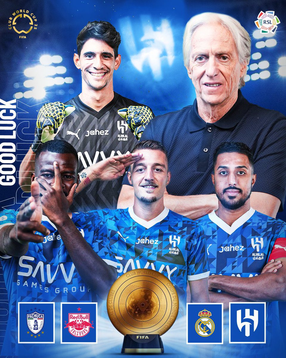 MnbrAlhilal's tweet photo. 🚨🚨🚨🚨🚨🎙️ دوري روشن:

كل التوفيق لممثل الوطن في كأس العالم للأندية. https://t.co/zbKfZKIYu4