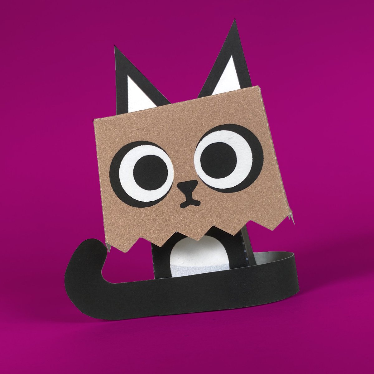 KookyCraftables's tweet photo. The art of paper craft. Introducing Scaredy Cat by David Landis. From my Kooky Craftables Spooky Monsters Learn to Paper Craft Kit. #kookycraftables #papercraft #artsandcrafts
#DIYPapercrafts #CraftingInspiration #CreativeProjects #FunCrafts #HandmadeCrafts #3DPaperCraft https://t.co/fnwM8VsD2j