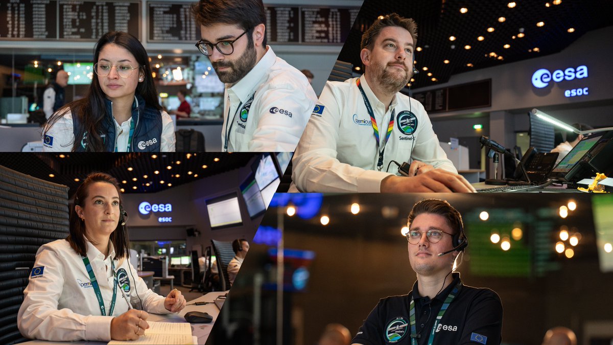 esaoperations's tweet photo. The GO/NOGO Roll Call is complete! 📣

All stations reporting in. The team at ESA mission control is green for launch of the @CopernicusEU #Sentinel1 C satellite approximately one hour from now.

https://t.co/QhF3TEIcDk

📸 ESA / J. Mai https://t.co/WImaygTdHG