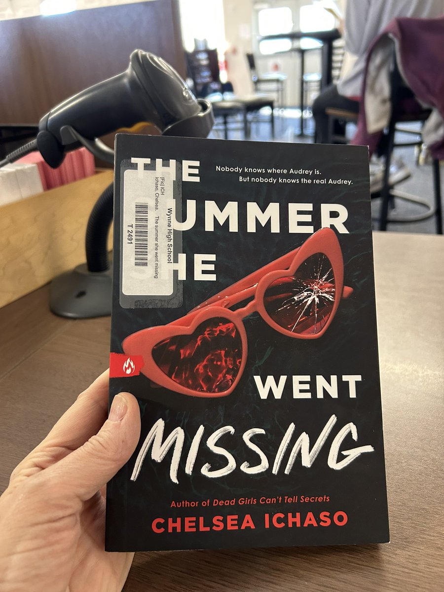 SandiBJones's tweet photo. About to dive into The Summer She Went Missing with the school book club. Looks great! @chelseaichaso https://t.co/6areYkQ5jC