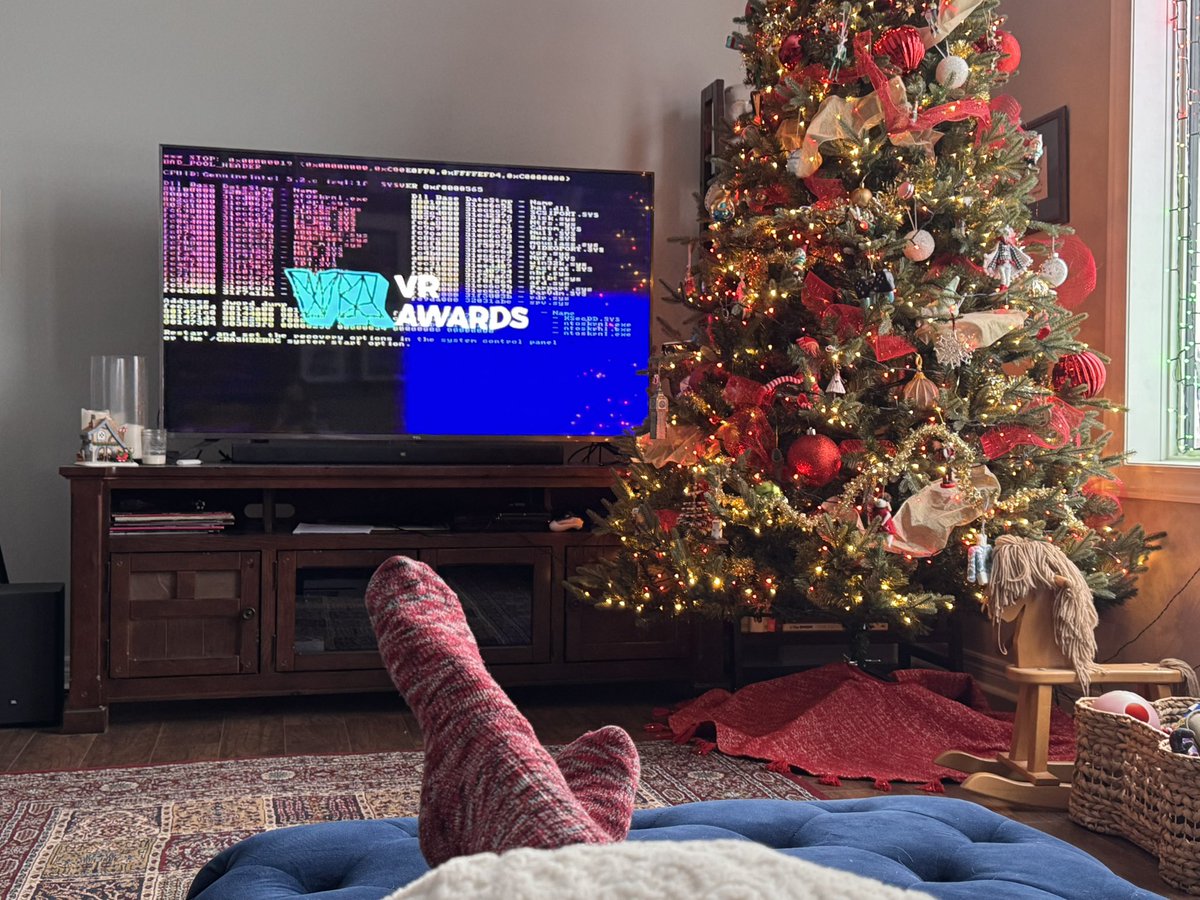 Working and watching the XR Awards (<a href="/VRAwards/">AIXR XR Awards</a>). #VR