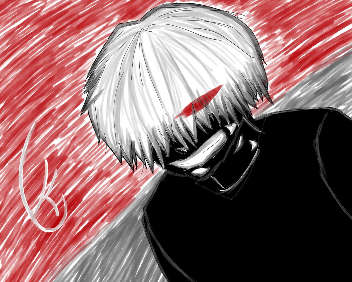 Tried some new techniques. Probably my best Kaneki yet.