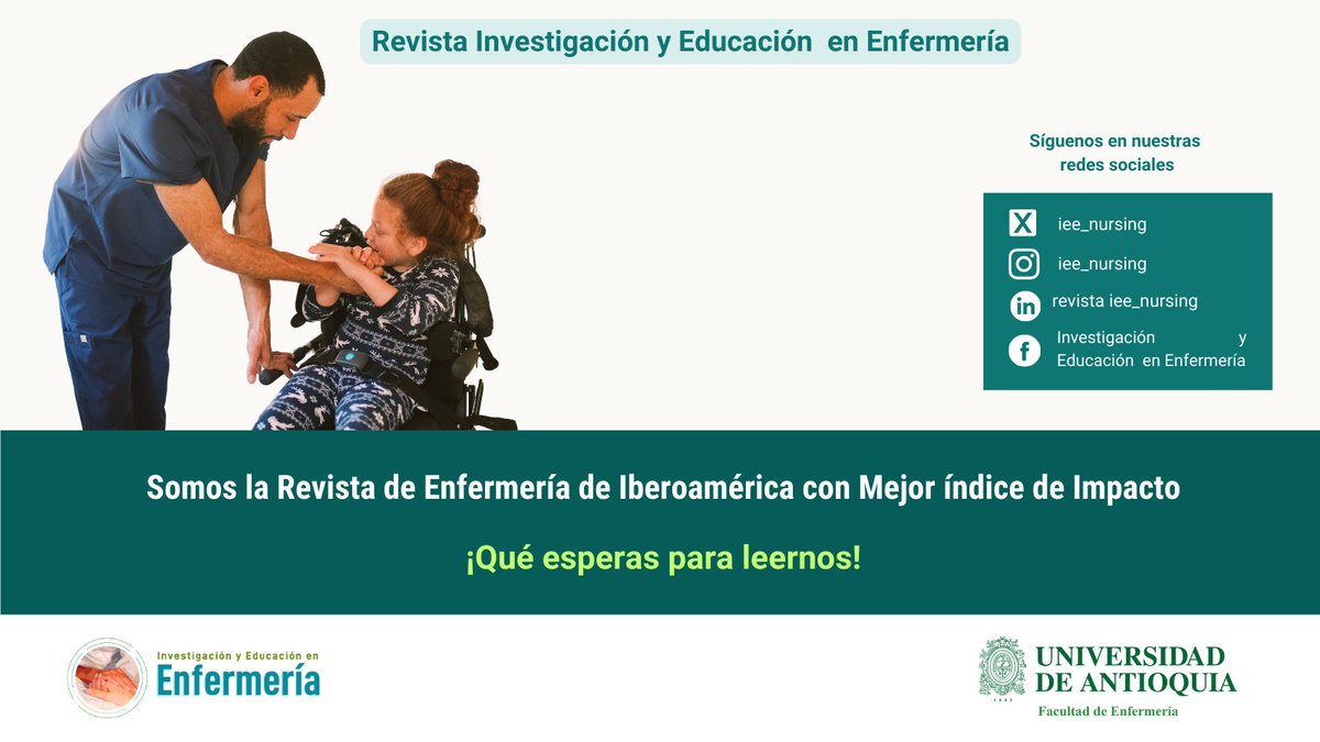 Llegó nuestra tercera edición de este 2024 cargada de nuevas investigaciones en el campo de la Enfermería.

Tenemos artículos en varios idiomas para que profundices y actualices tus conocimientos. 

Y lo mejor de todo, puedes acceder a todos de manera gratuita y con un solo clic.