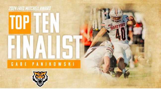 Extremely blessed and excited to be apart of the top 10 finalist for the Fred Mitchell Award.