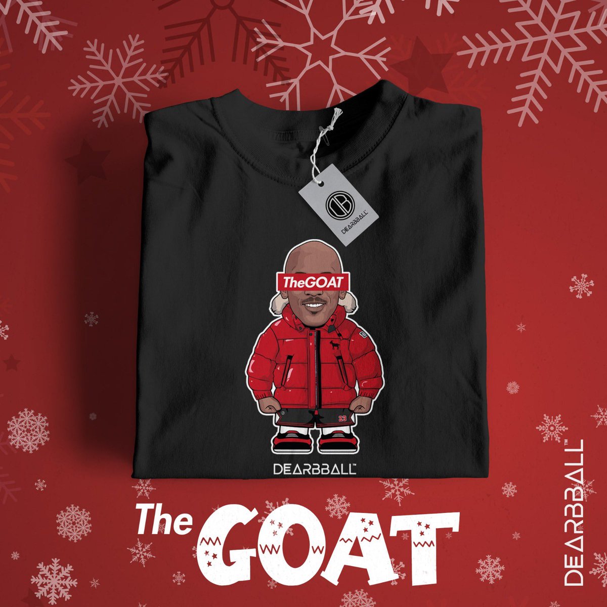 🎁 JEU CONCOURS 🎁

Pour les fêtes avec <a href="/dearbball/">DearBBall</a> ,nous vous offrons le t-shirt Winter GOAT🐐 

🚨Rappel🚨
Toujours -10% avec le code : bullsfr

La collection du t shirt est ici ⬇️

dearbball.fr/noel

Pour participer : 
RT ce tweet
Follow <a href="/bullsfr/">Chicago Bulls France 🇫🇷</a> &amp; <a href="/dearbball/">DearBBall</a>
TAS le 26/12