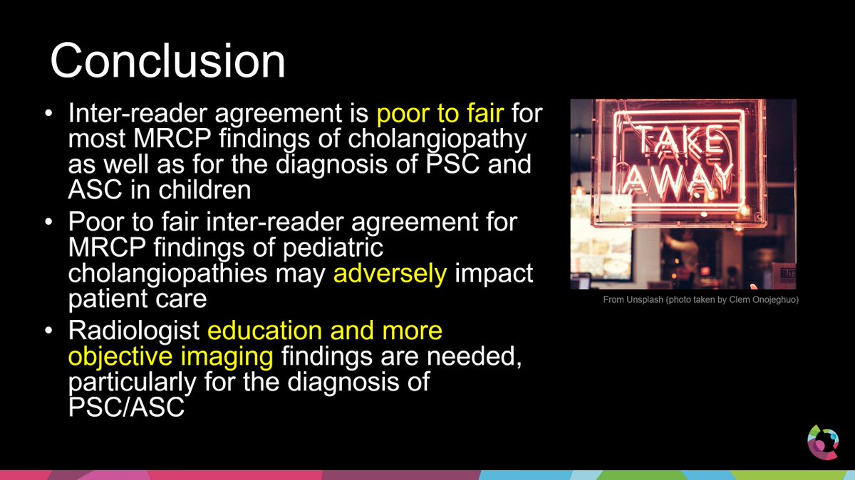 Cincy Kids Radiology (@cincykidsrad) on Twitter photo <a href="/pro_debnath/">Pradipta Debnath</a> <a href="/AndrewTroutMD/">Andrew Trout</a> <a href="/therealjonadill/">Jonathan Dillman</a> In conclusion, there is poor to fair interrater agreement for most MRCP findings of cholangiopathy and children. The research team argues that more objective imaging findings are needed #RSNA24 #RSNA2024 <a href="/pro_debnath/">Pradipta Debnath</a> <a href="/AndrewTroutMD/">Andrew Trout</a> <a href="/therealjonadill/">Jonathan Dillman</a> In conclusion, there is poor to fair interrater agreement for most MRCP findings of cholangiopathy and children. The research team argues that more objective imaging findings are needed #RSNA24 #RSNA2024