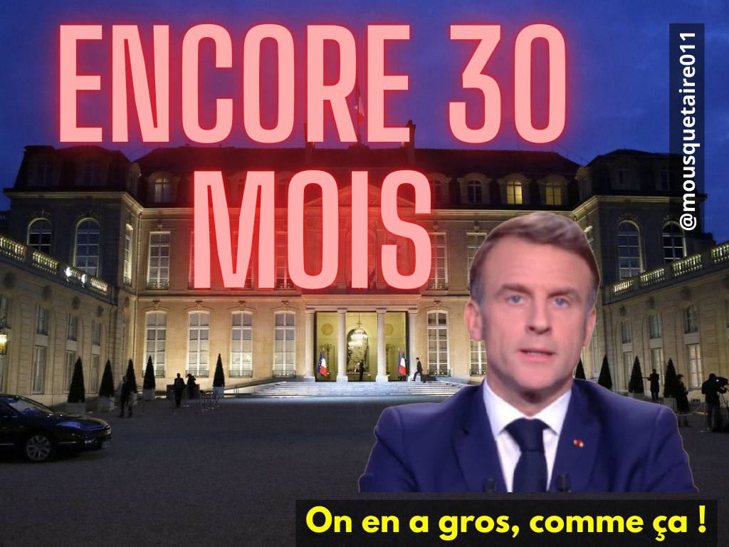 <a href="/AdresanSoso/">Lili Adresan🌺</a> Encore 889 jours ! C'est trop long !