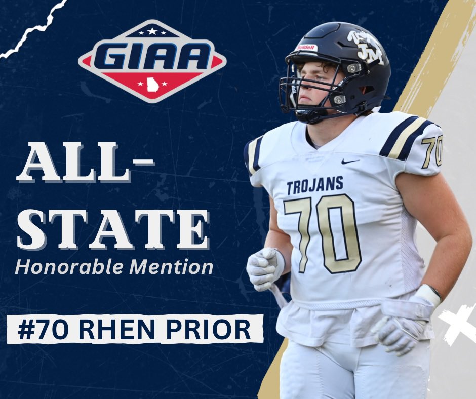 JT Wall (@coach_jtwall) on Twitter photo Congratulations to these JMA Trojans on being selected GIAA AAA ALL-State.
<a href="/davidtoddd_23/">David Todd</a> <a href="/AsaTWall/">Asa Wall</a> <a href="/RhenPrior/">Rhen Prior</a>
<a href="/GilPound8/">Gil Pound</a> @On3Recruits <a href="/RecruitGeorgia/">Recruit Georgia</a> <a href="/BVEvery/">Barry Every</a> Congratulations to these JMA Trojans on being selected GIAA AAA ALL-State.
<a href="/davidtoddd_23/">David Todd</a> <a href="/AsaTWall/">Asa Wall</a> <a href="/RhenPrior/">Rhen Prior</a>
<a href="/GilPound8/">Gil Pound</a> @On3Recruits <a href="/RecruitGeorgia/">Recruit Georgia</a> <a href="/BVEvery/">Barry Every</a>