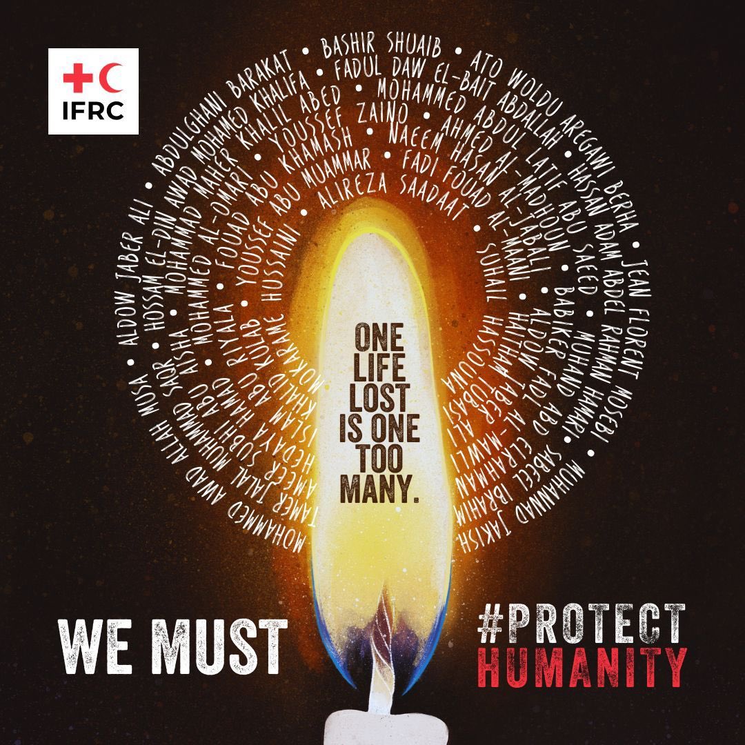 Today we celebrate Int Volunteer Day, honoring the countless individuals who dedicate their time &amp; energy to make a difference in the world.

This year, 32 #RedCross #RedCrescent volunteers &amp; staff have tragically lost their lives in the line of duty 💔
 #ProtectHumanity