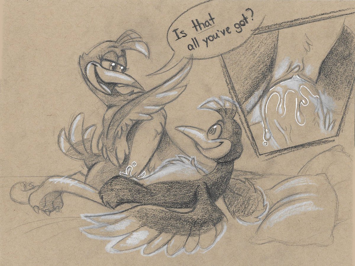 BananaMeatier's tweet photo. Sketch trade for @Naughtyblitz64!

Some quality time with Kazooie 💘 https://t.co/A4B05DTn7q