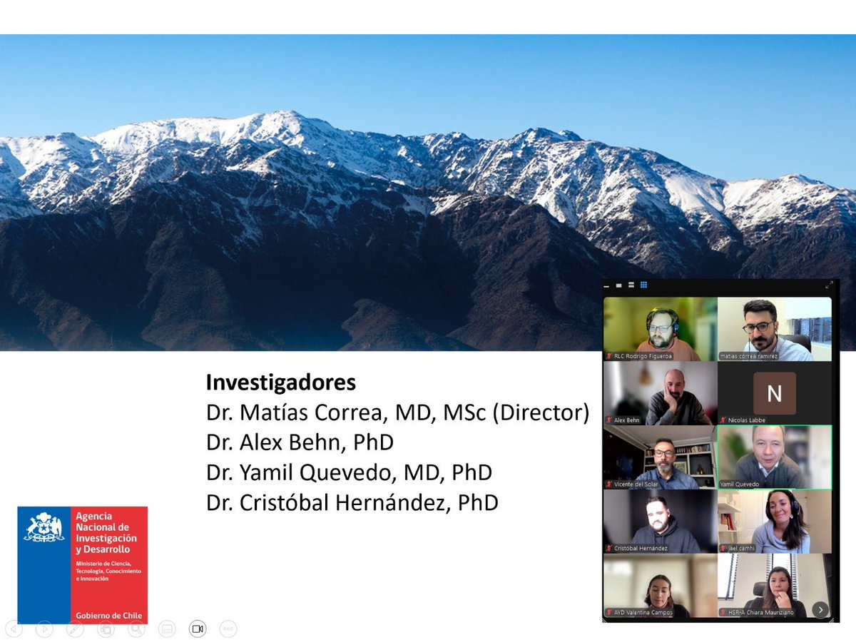 matcorrear's tweet photo. ¡Gran Noticia! Damos inicio oficial al #ANDESstudy con el 1er día de capacitación #DBT intensiva para los 7 equipos participantes de este RCT multicéntrico 🇨🇱

ANDES study es un proyecto financiado por @ANID_Chile para estudiar la efectividad de un Taller #DBT breve para el TLP https://t.co/ZwnEUQ7ixS