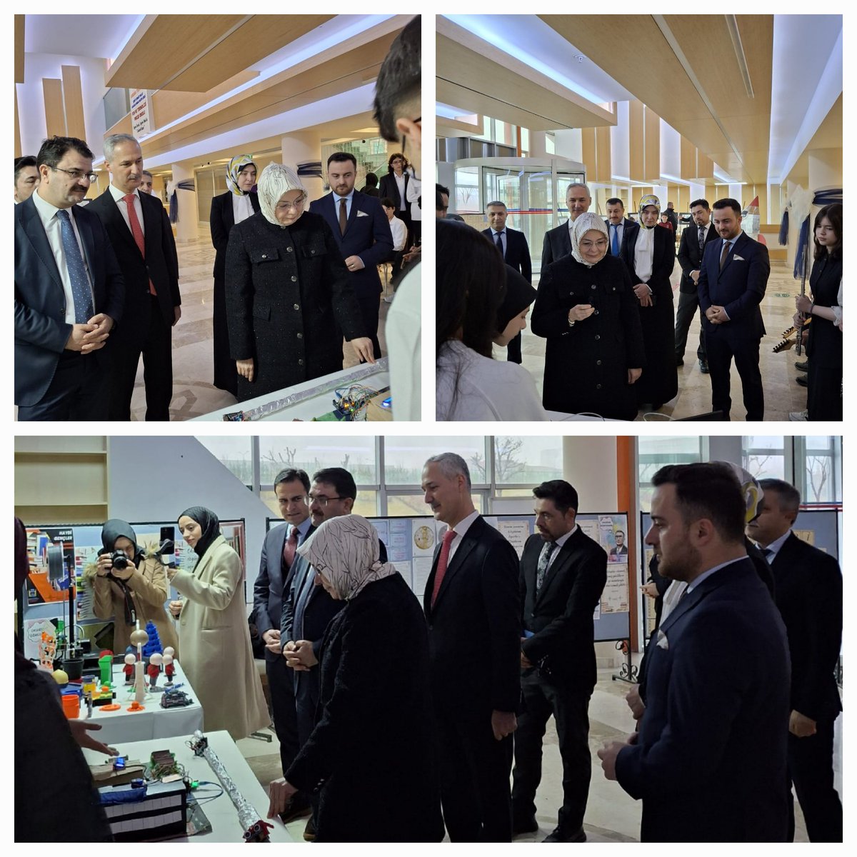 Bakan Yardımcımız Sn. Doç.Dr. Celile EREN ÖKTEN,Din Öğretimi Genel Müd. Sn. Dr. Ahmet İŞLEYEN ve İlçe MEM Sn.Veli KARAKUŞ, Şehit Cengiz Polat Anadolu İmam Hatip Lisemizi, sonrasında Din Öğretimi GM Basın ve Dijital İçerik Birimini ziyaret ederek çalışmalar hakkında bilgi aldılar.