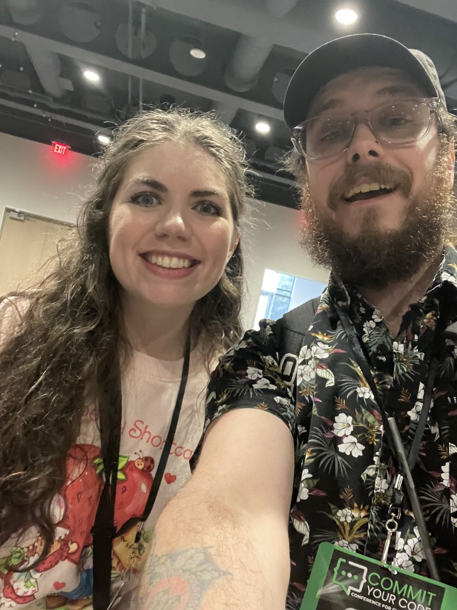 Eric Bible is at #CommitYourCode Conf 👨🏻‍💻 tweet media