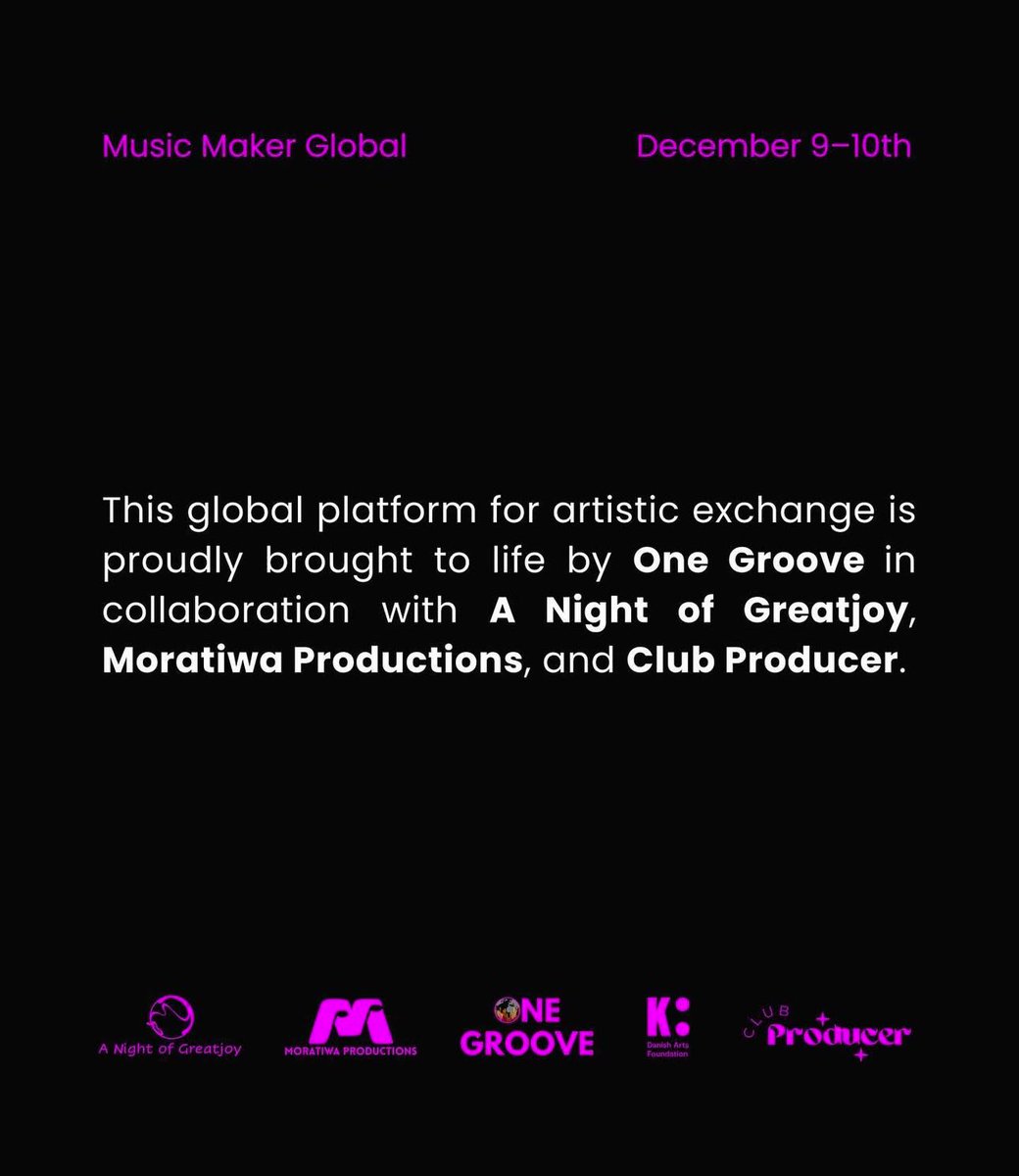 As we count down to Music Maker Global on December 9-10, we're spotlighting the incredible talent from each hub. Today, we introduce the <a href="/ANightfGreatjoy/">A Night of GreatJoy</a>  hub in South Africa, home to three phenomenal artists:

So @muneyi_- A storyteller inspired by Tshivenda folktales and modern