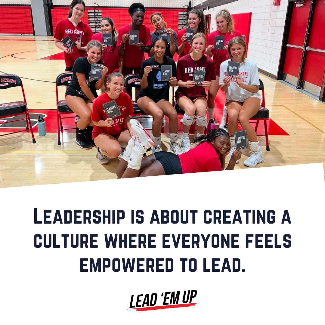 Lead_Em_Up's tweet photo. When everyone feels empowered to lead, the possibilities are endless. ✅
#LeadEmUp https://t.co/yhT6QyFVms