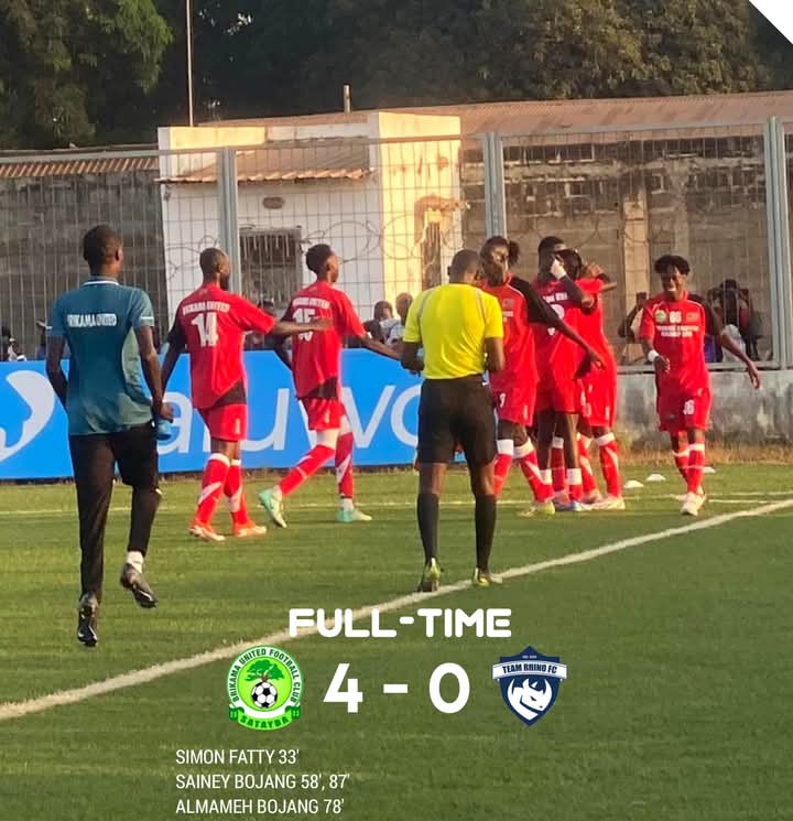 correa1217's tweet photo. 🇬🇲🚨 #KNOWDSTATS!
6 — For the first time after 6 years, @brikama_united won a round-one GFF top-tier fixture.

The last time Brikama Utd won on Match-Day 1 was in the 2018–19 season when they beat now 2nd-tier side @TallindingU 1-0 &amp; went on to win the league. They top the table. https://t.co/oxJl8vCAqS
