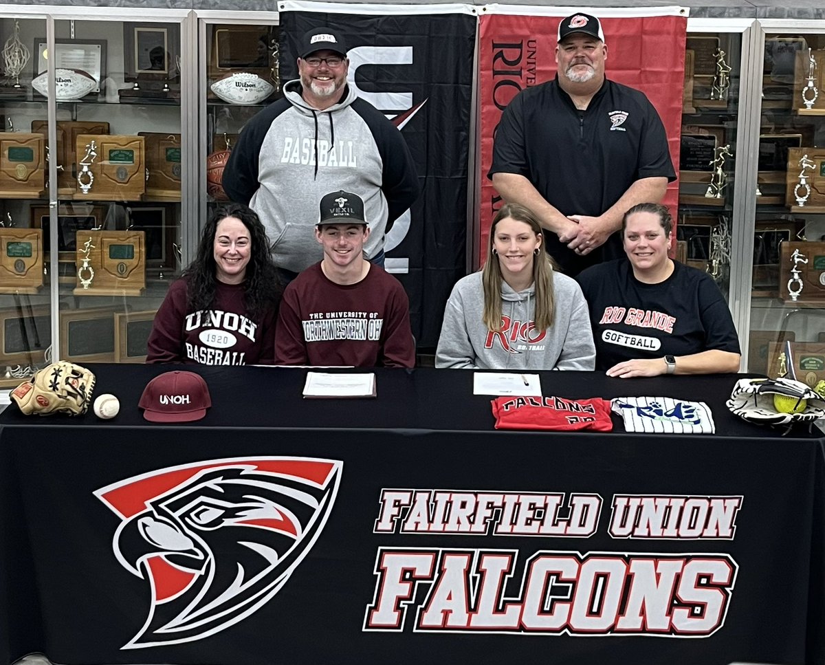 AthleticsFuhs's tweet photo. Signing Day celebrations!

Congratulations to Adelyn Wolfe (Softball @ University of Rio Grande) and Chase Harmon (Baseball at the University of Northwestern Ohio) for committing to their college institutions to continue playing the game they love.

#proudFUcommunity https://t.co/P4ATNDBprT