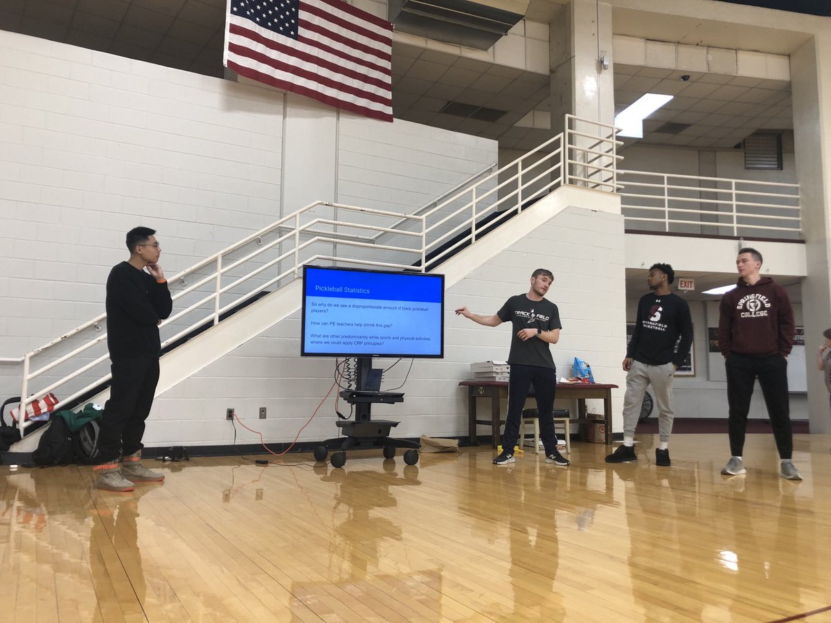 SCPEHE (@sc_pehe) on Twitter photo Congrats & thank you to Dr. Mara Simon’s students in the Culturally Relevant Pedagogy in PE course! They led an excellent workshop demonstrating how CRP pillars can be integrated in a pickleball lesson. <a href="/SpfldCollege/">Springfield College</a> Congrats & thank you to Dr. Mara Simon’s students in the Culturally Relevant Pedagogy in PE course! They led an excellent workshop demonstrating how CRP pillars can be integrated in a pickleball lesson. <a href="/SpfldCollege/">Springfield College</a>