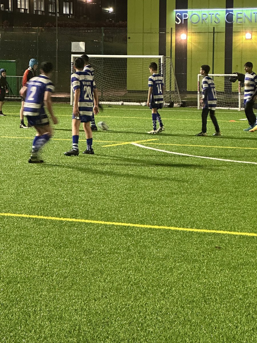 dco_pe's tweet photo. No amount of rain was going to stop our Y8 Boys Rugby team tonight in their first ever fixtures 💪🏼 #determination #resilient. https://t.co/0CdVwAmPQn