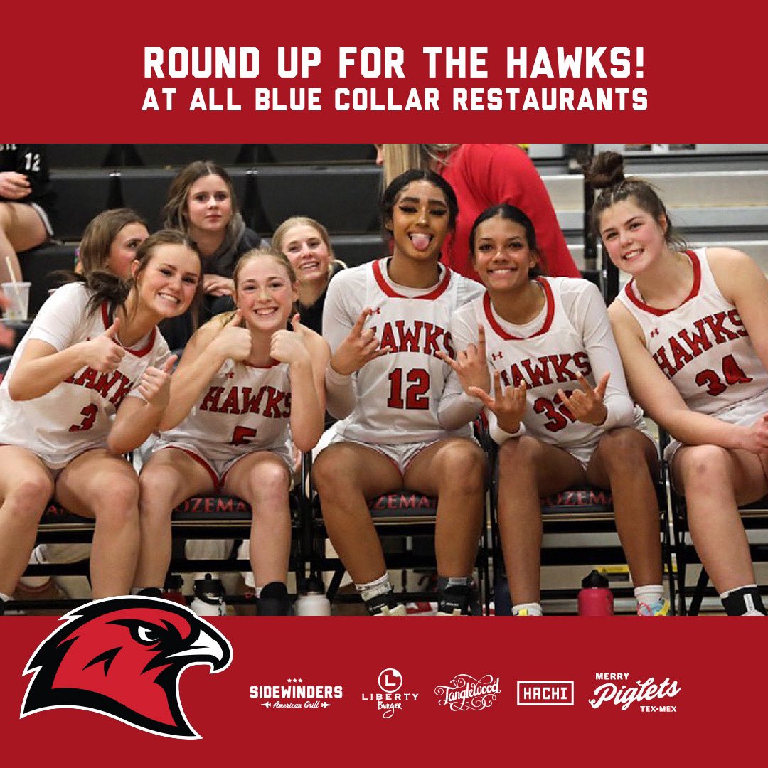 Enjoy a night out and support your Hawks Girls Basketball Program!

The Blue Collar Restaurant locations are making it easy to support the Hawk Girls Basketball Program.  You will have the option to round up to give back to the program at any of their locations.