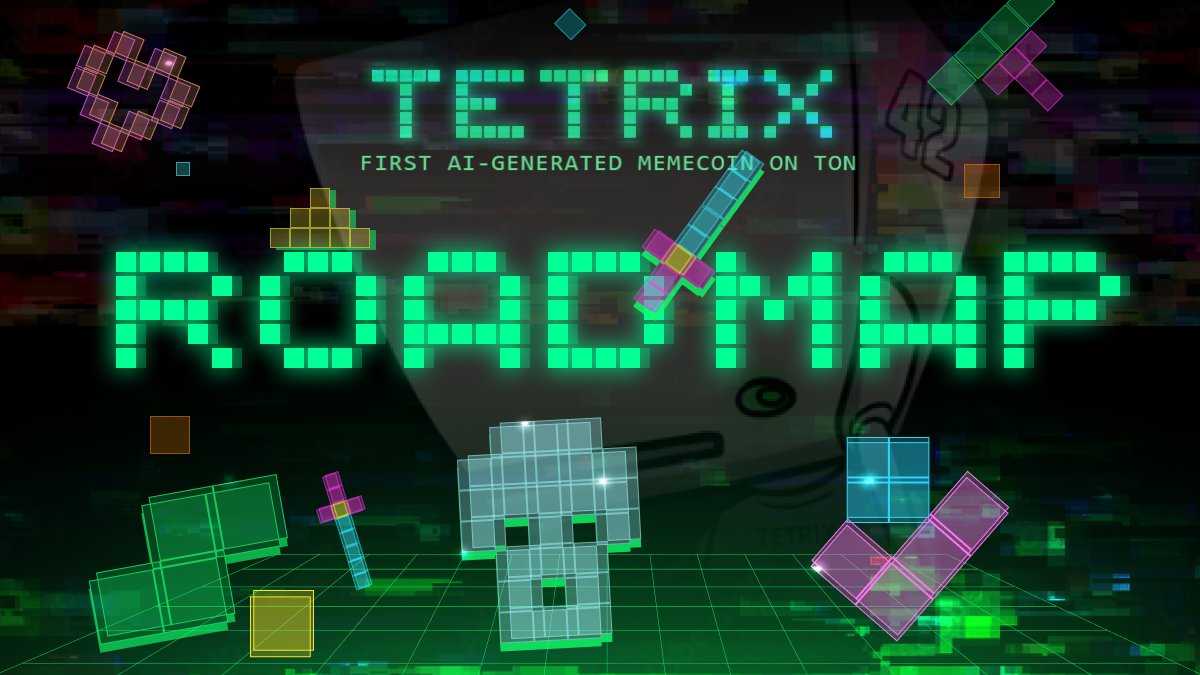 T3TR1Xc01n's tweet photo. $TETRIX - first AI meme token born on TON drops its roadmap!
Done: AI memes &amp; multi-personality chat 
Next up: AI army, ecosystem expansion, TON singularity 
Details: https://t.co/MIEgvXKhtV
#TON #AI #memecoin https://t.co/uC5I1BAPr3