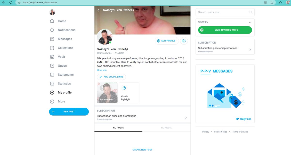PorkvendorsXXX's tweet photo. Swiney UPDATE; I am now OF verified! 
If we have shot together in the past, you can now tag/use me at your OF page! 
This is mostly so other people can use the shared content we've shot, and to meet new models in the OF arena moving forward! #LetsShoot
✌️🏼🐗 https://t.co/n3l5cg6J27