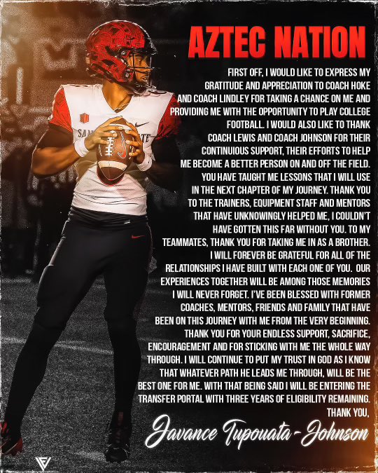 Thank You SDSU!🖤❤️