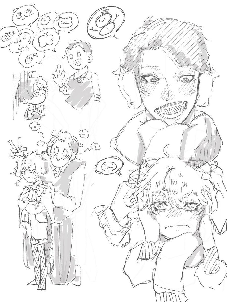 ⛄️冬創作&amp;線画練習。生物学者のオタク気質な先生と寒いのが苦手なマヌルネコ君。

#イラスト好きな人とつながりたい 
#絵描きさんとつながりたい 
#oc
#rkgk