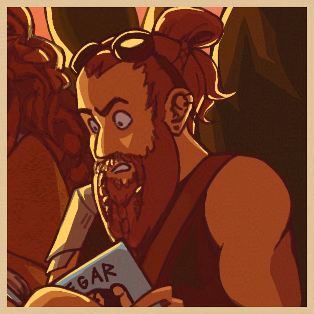 naddcalendar's tweet photo. Is Hardwon actually learning to read? Check it out in this piece by @akkanuoli! #NADDPOD @NADDPOD https://t.co/6M6ZRykFbh