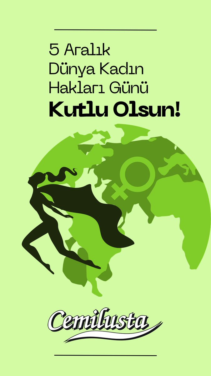 #5AralıkDünyaKadınHaklarıGünü KUTLU OLSUN