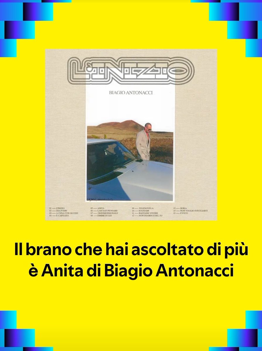 crocco_saraaa's tweet image. Ciao B ❤️ @BiagioAntonacci
dal mio Spotify 😎
#biagioantonacci #SpotifyWrapped #Spotify