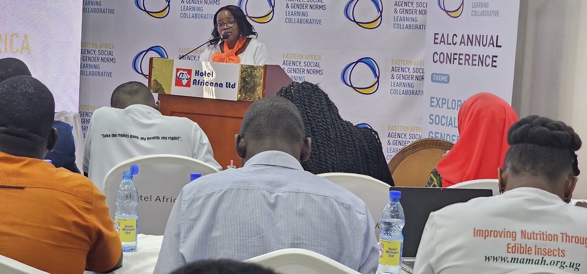 MissionUgandaX's tweet photo. In the East African Social and Gender  norms learning collaborative event, Commissioner (Ministry of Gender Labour and Social Development)  emphasised the need for every stakeholders to engage men &amp;boys in efforts to protect the rights of women and girls. @CAREUganda,@uwonet https://t.co/Hl2LlCNgXN