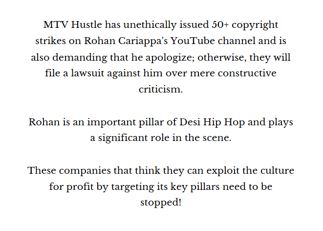 Save Rohan Cariappa!

#BackOffRoyalEnfield #BackOffBoat