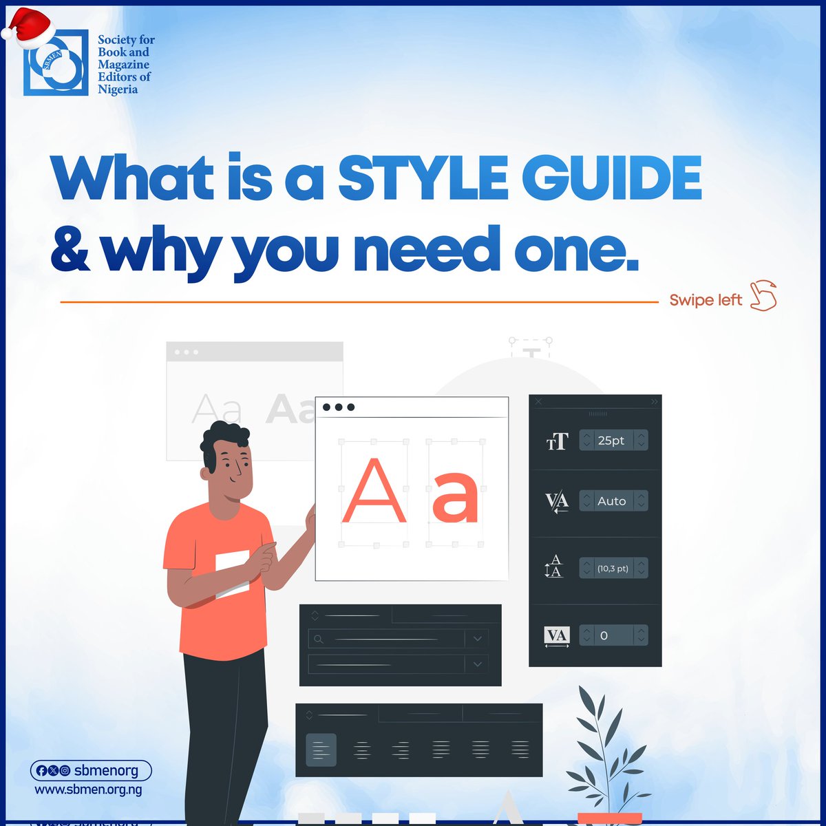 sbmenorg's tweet image. Every masterpiece of writing begins with consistency. A style guide isn’t just a tool—it’s your roadmap to clarity, professionalism, and brand alignment.

📖 Swipe to learn why it’s essential for your writing projects!

#Sbmen #editors #styleguide