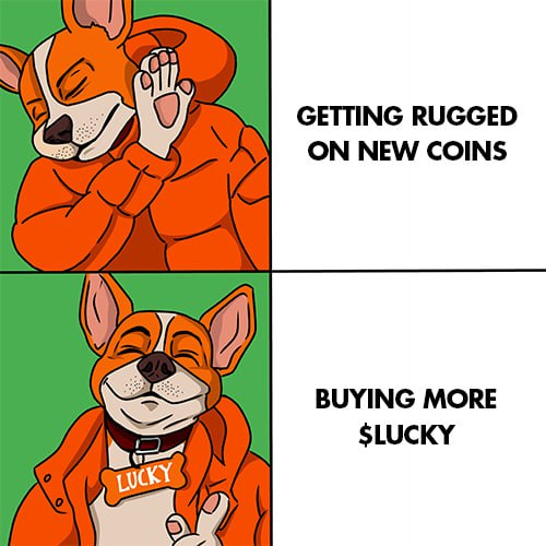 $LUCKY Holders aren't getting lucky, they're just smart.