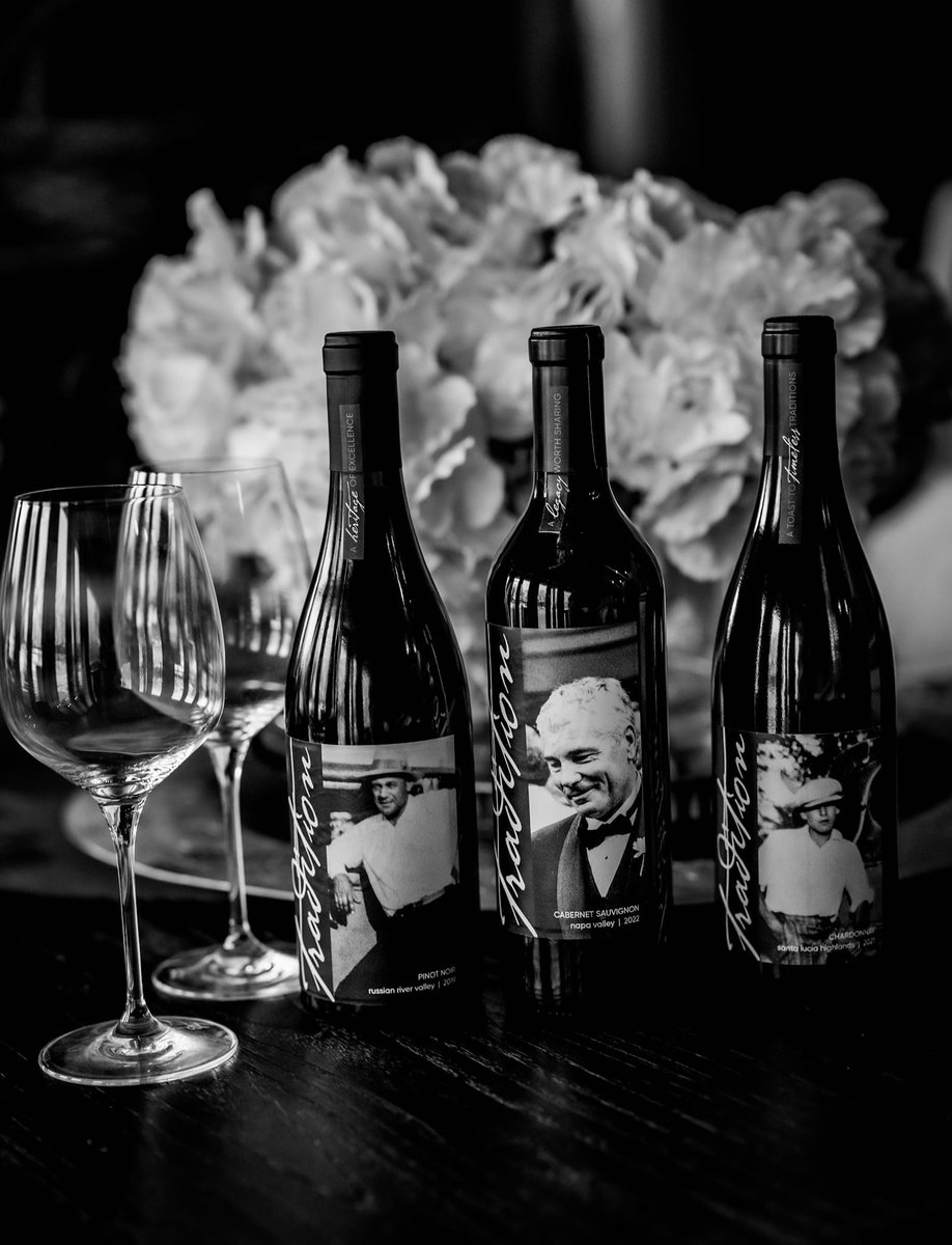 TraditionCo's tweet photo. Along came Tradition Wine 🍷✨ The perfect pour to celebrate the season! Just in time for the holidays, this project is a nod to our history, the generations that built our foundation, and the new traditions to come. Cheers to the journey ahead, together 🥂
.
.
#WeAreTradition https://t.co/rbqsBACWPT