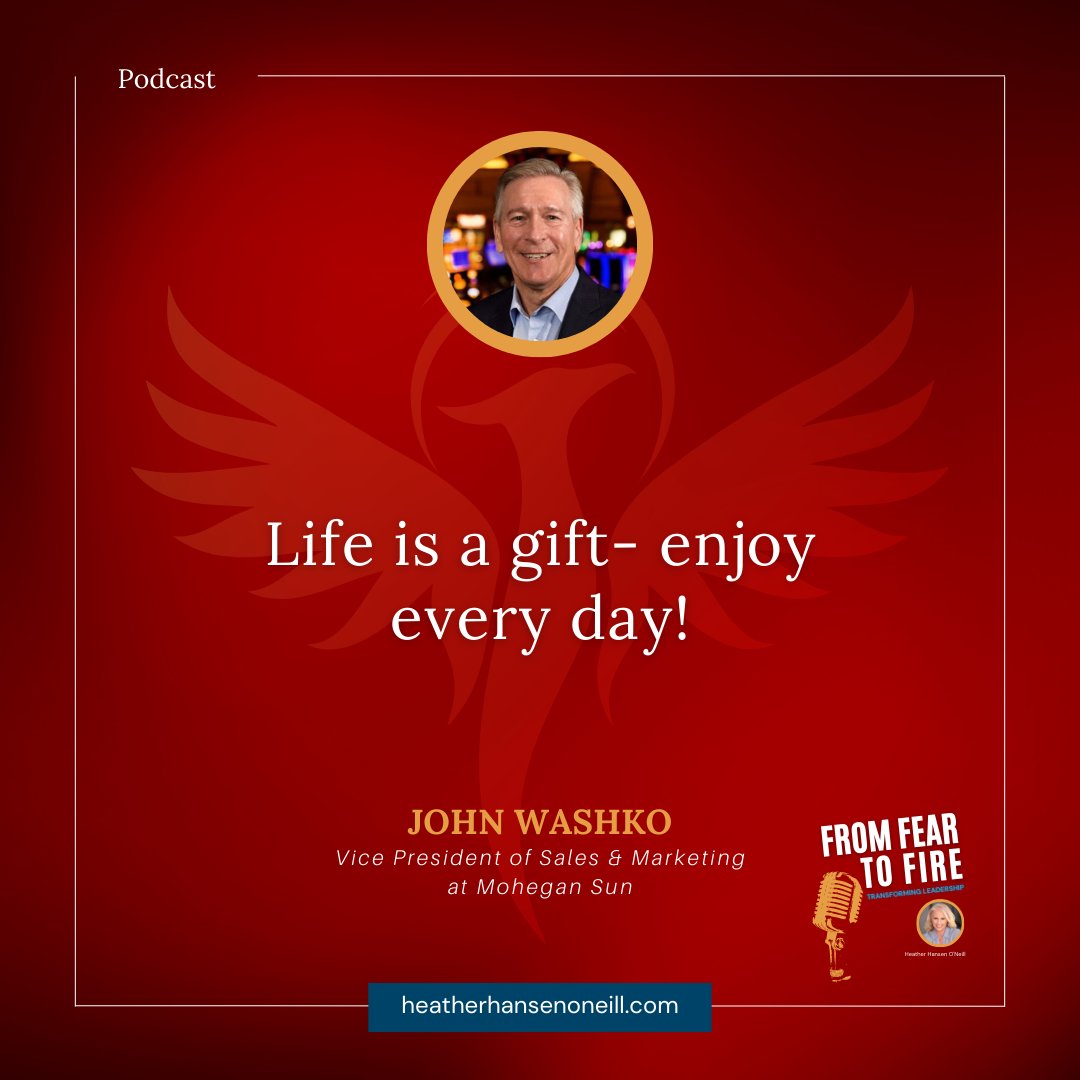 FindYourFire's tweet image. Excellent hospitality focused inspired podcast with John Washko of @MoheganSun @WashkoJohn Listen in here: heatherhansenoneill.com/2024/12/the-mo…