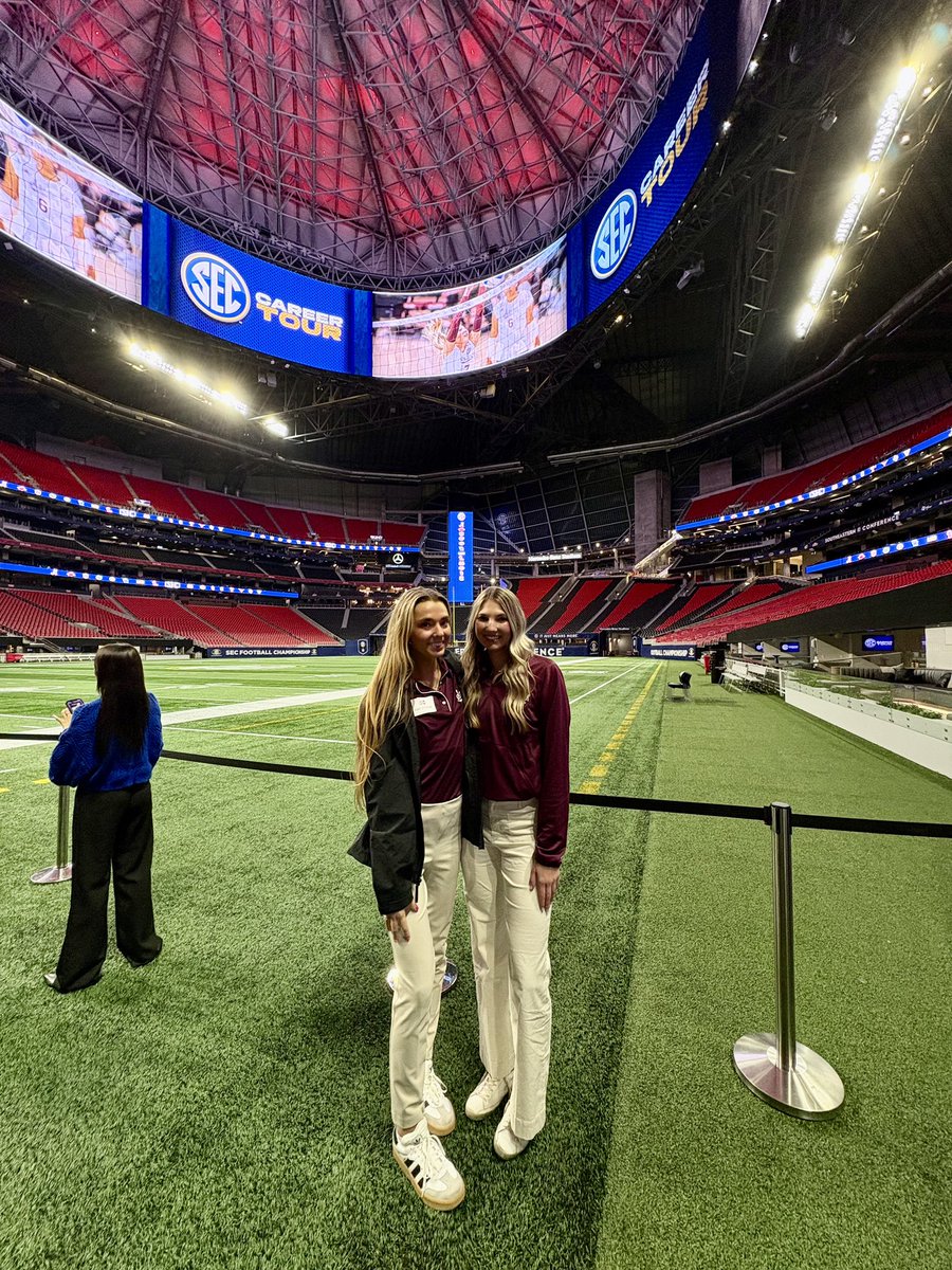 Checking in from ATL at the <a href="/SEC/">Southeastern Conference</a> Career Tour!📍

#HailState
