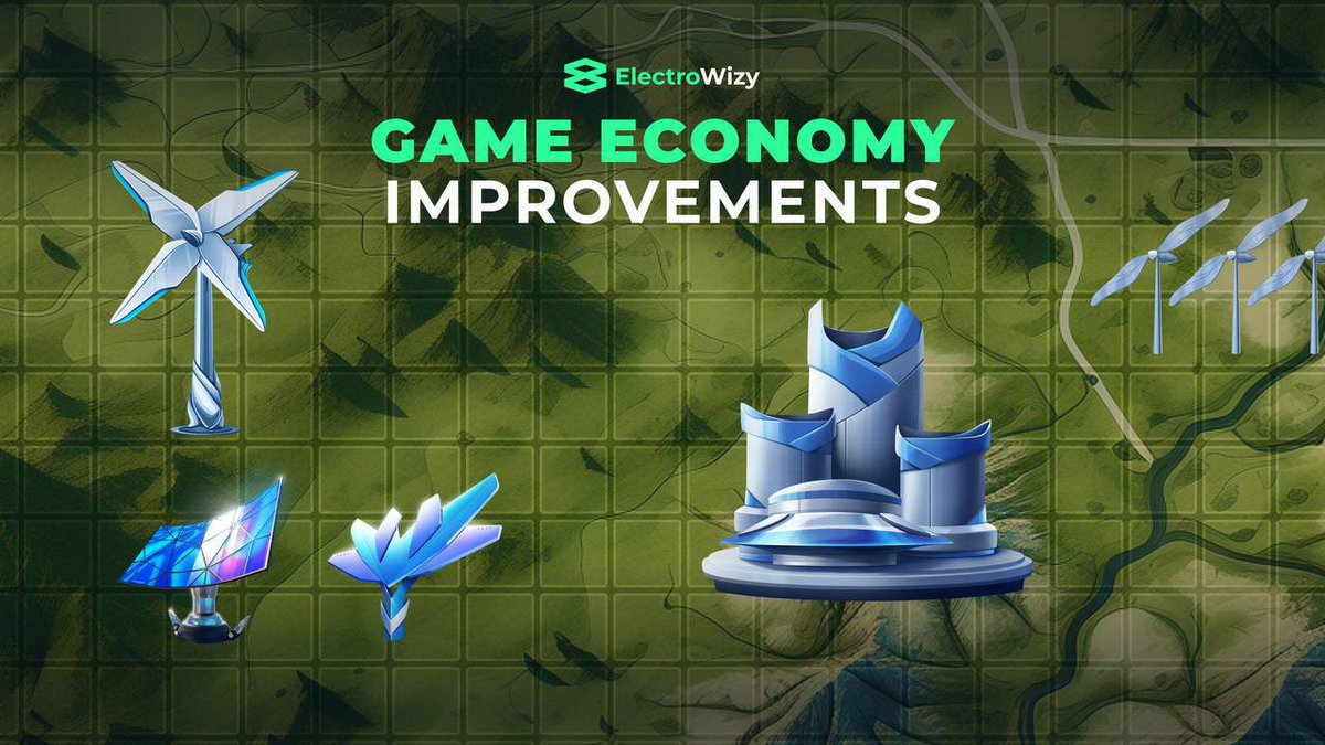 ⚡️ ElectroWizy Game Economy Improvements

📈 Along with our changes to the gameplay balance our sights are set on building a self-sufficient in-game economy. 

🛡️ While our RWA Pool remains the key element of our economy's sustainability, we are committed to making the in-game