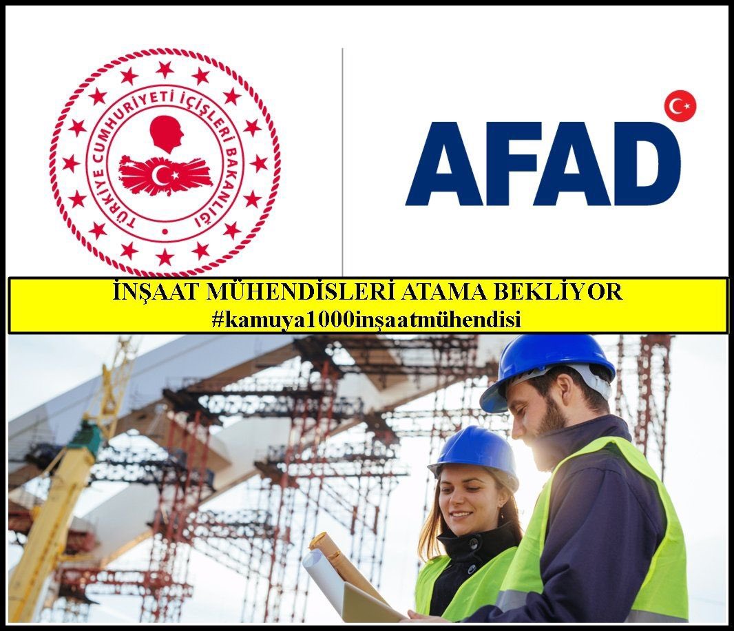 İNŞAAT MÜHENDİSLERİ PLATFORMU tweet media