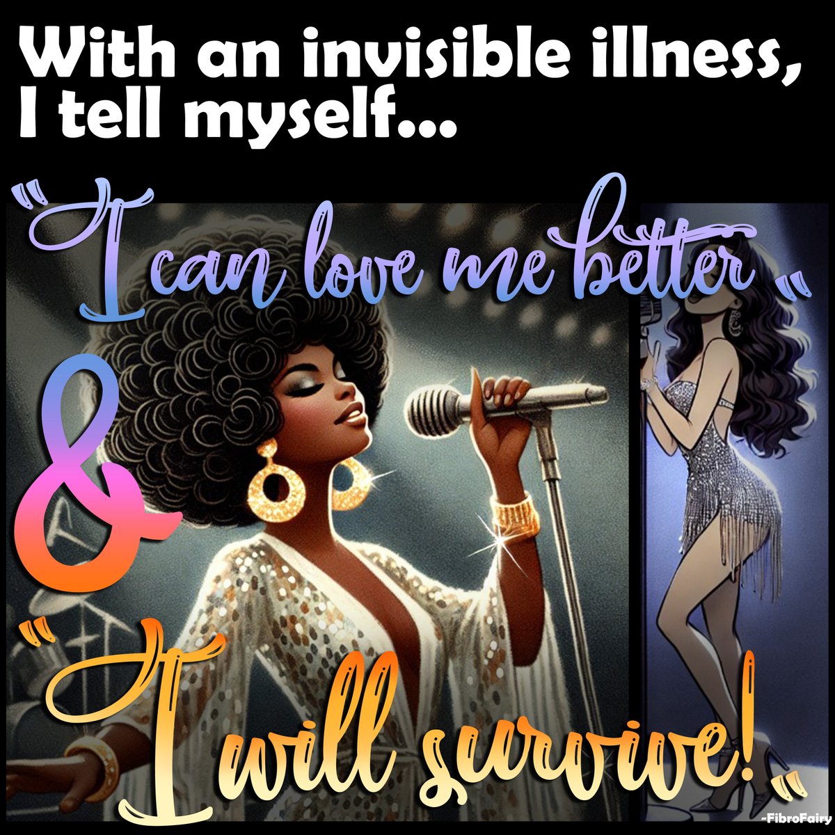 fibro_fairy's tweet image. I’m not a fan of modern pop, but &apos;Flowers&apos; by Miley Cyrus is different—it’s like a modern &apos;I Will Survive.&apos;💐

It resonates with my #InvisibleDisability and our community: No one understands your struggles better than you—so no one should love you more than YOU.💜

You’re…