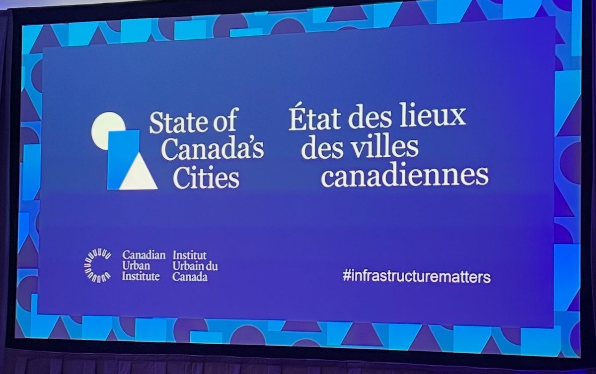 [Ottawa, ON] Attending the <a href="/CANURB/">Canadian Urban Institute</a> “State of Canada’s Cities Summit 2024” at the National Arts Centre w/ colleagues from <a href="/UofTCities/">School of Cities</a> and others…

EVENT - stateofcitiessummit.ca/dec-5-agenda