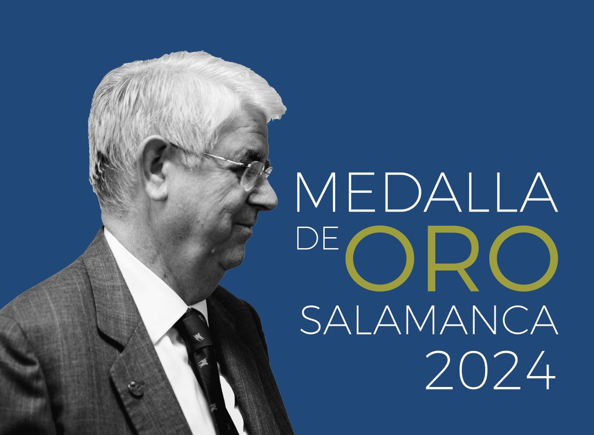 El pleno del Ayuntamiento de Salamanca ratifica las Medallas de Oro 2024.

🏅 Godofredo García: por su compromiso con el desarrollo económico y social de nuestra ciudad.
🏅 Fundación Aviva: por su labor en la inclusión y la solidaridad.
🏅 José Antonio Sayagu