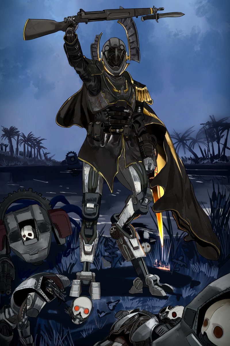 101ho_'s tweet photo. Commission  Thank you

“Honor Guard never die, they only go missing.”

#Commission #Helldivers https://t.co/mjkrkzSxZb