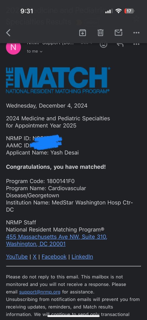 Super excited to share that I matched cardiology at Georgetown!! Thank you to all my mentors, family and friends 

<a href="/GTCardFellows/">Georgetown/WHC Cardiology Fellows</a>