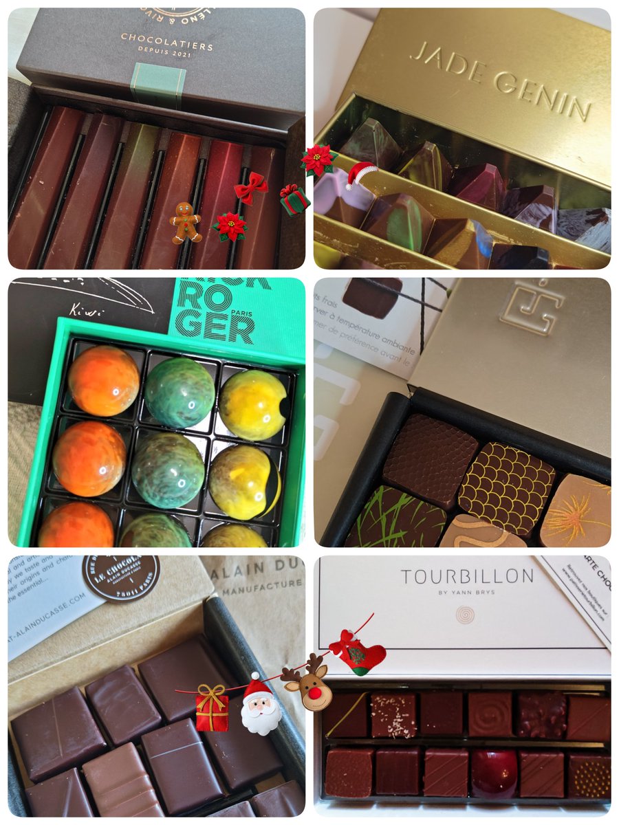 ORANGE03304's tweet photo. パリではたくさん🍫購入😍🎉
Salon du Chocolat2025は行かないよ😋#Bernachon は日、月休みで買えず😵
#サロショ　#サロンデュショコラ
#サロンドショコラ　#パリ旅行
#チョコレートの旅　
#JacquesGenin
#LeChocolatAlainDucasse
#PatrickRoger
#JadeGenin
#AllénoRivoire
#Plaq　#TOURBILLON https://t.co/h0OePZl9g6