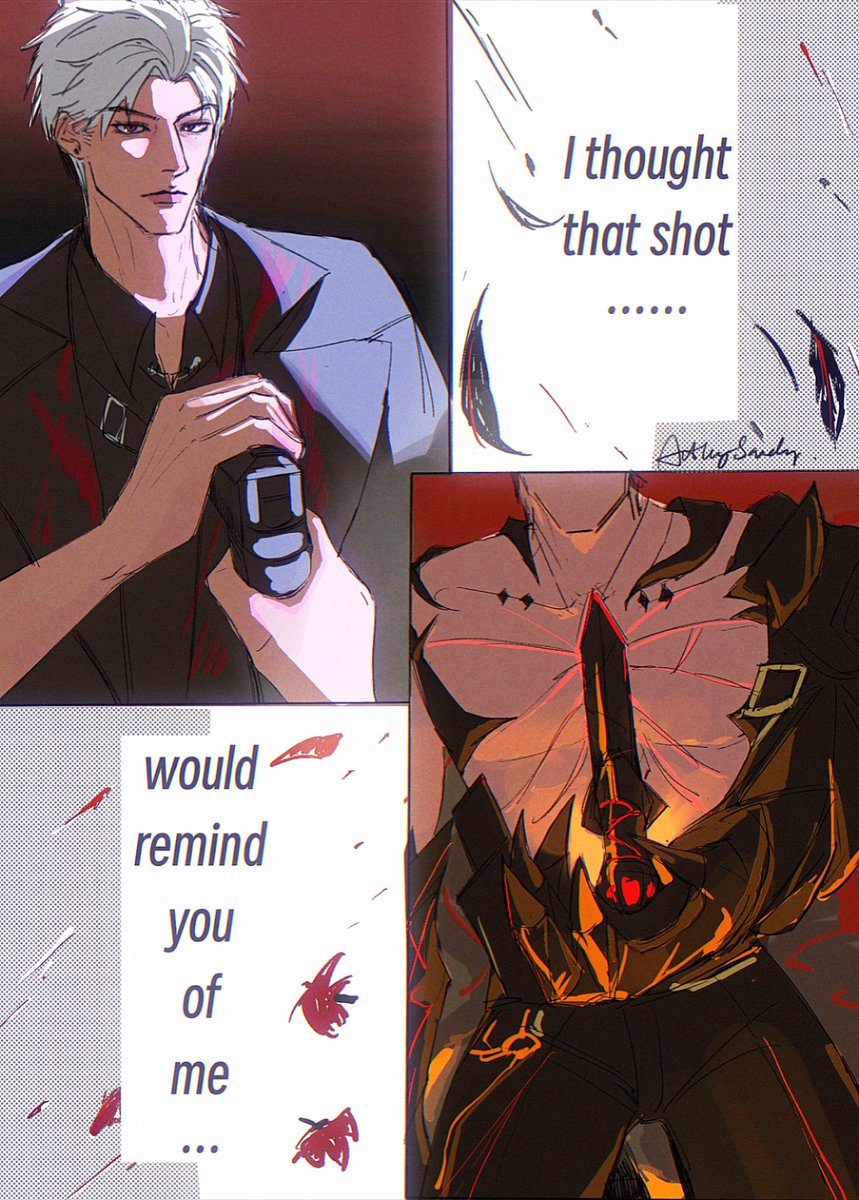 I thought you would remember me.
#Sylus #LoveandDeepspace #WhereDrakeshadowsFall