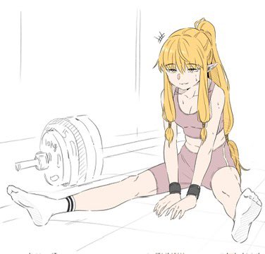 oh , she’ll join him .

her morning routines have been far from what they should be .