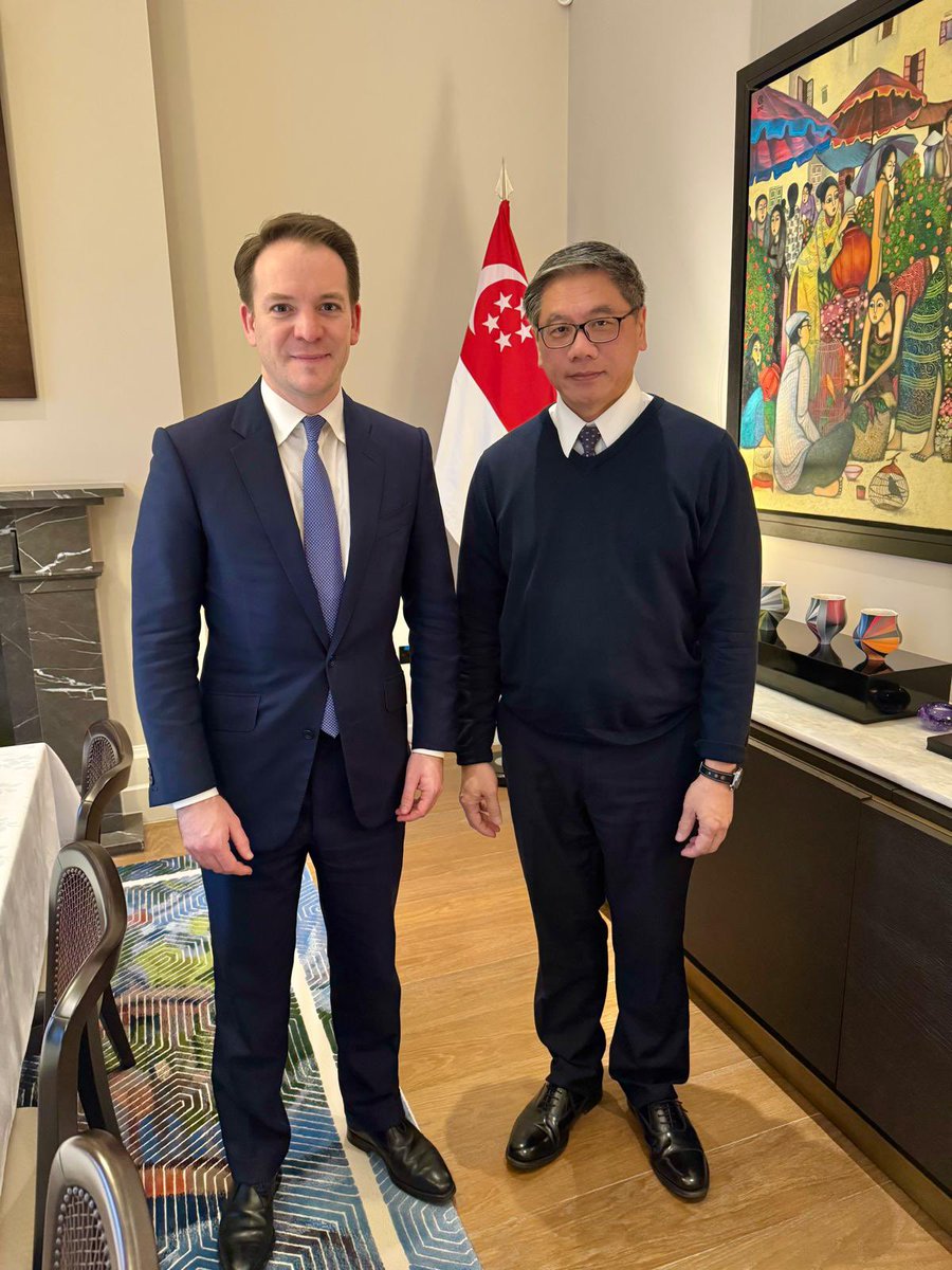 Shadow Financial Secretary and Conservative MP <a href="/GarethDavies_MP/">Gareth Davies MP</a> visited HC Teck Hean for tea this afternoon. He served as the Exchequer Secretary to the Treasury (2023-2024). They discussed possible areas of cooperation, including in sustainable finance, Fintech and innovation.